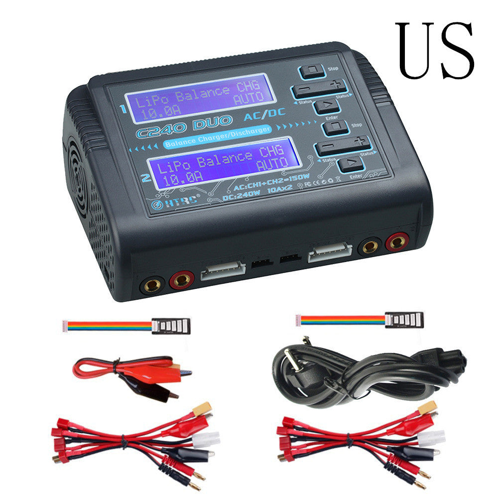 C240 Dual-channel DUO Smart Balance Charger - PureSelect