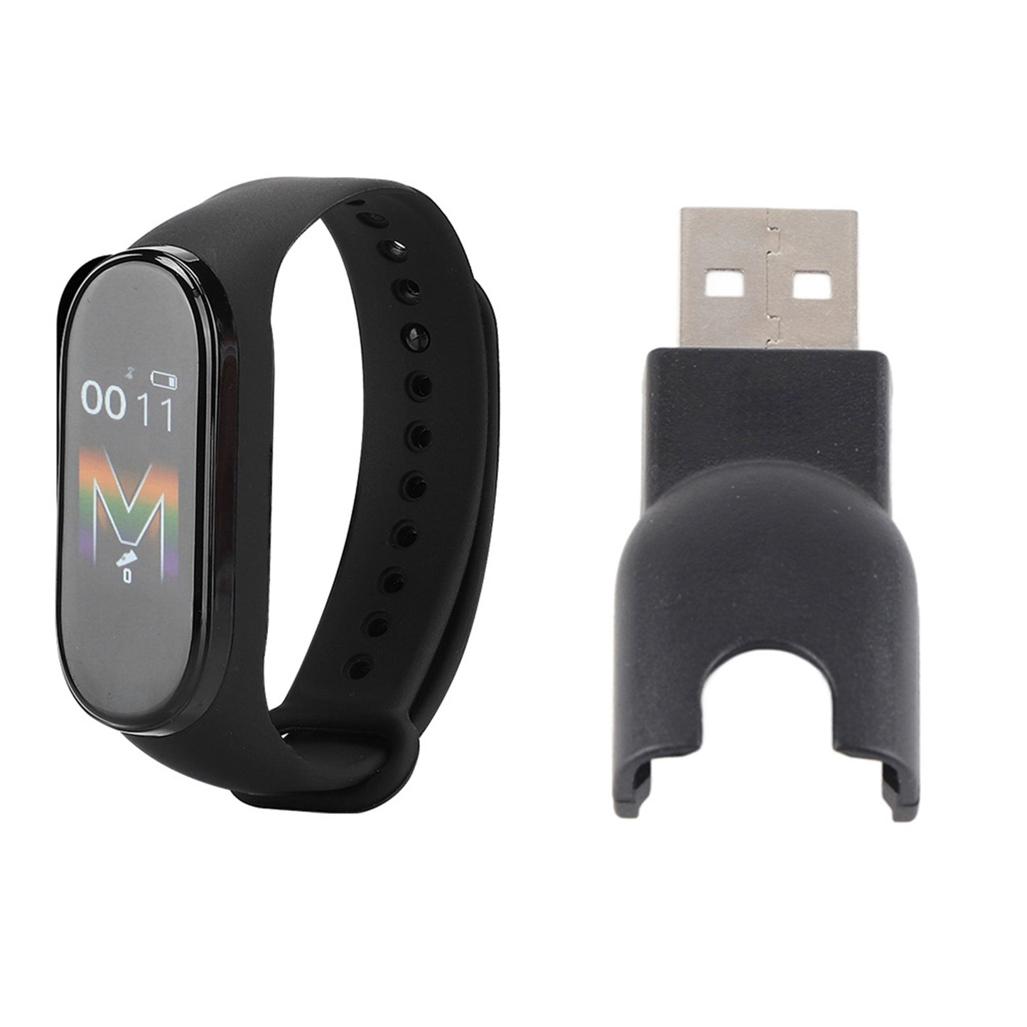 M5 Waterproof Sports Smart Watch Band with Touch Screen