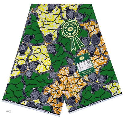 Printed Super Wax Fabric African
