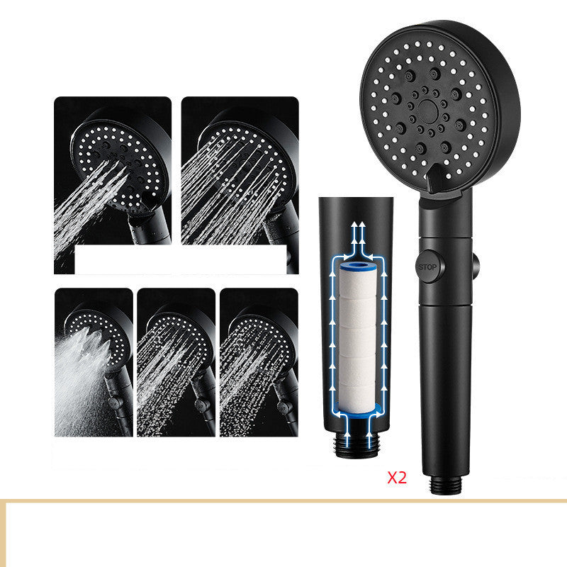 Shower Nozzle Booster Pressurized Set Bath Shower Shower Head