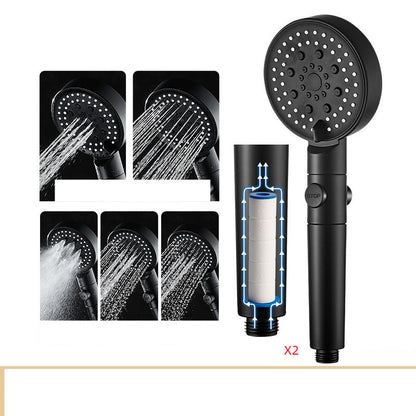 Shower Nozzle Booster Pressurized Set Bath Shower Shower Head