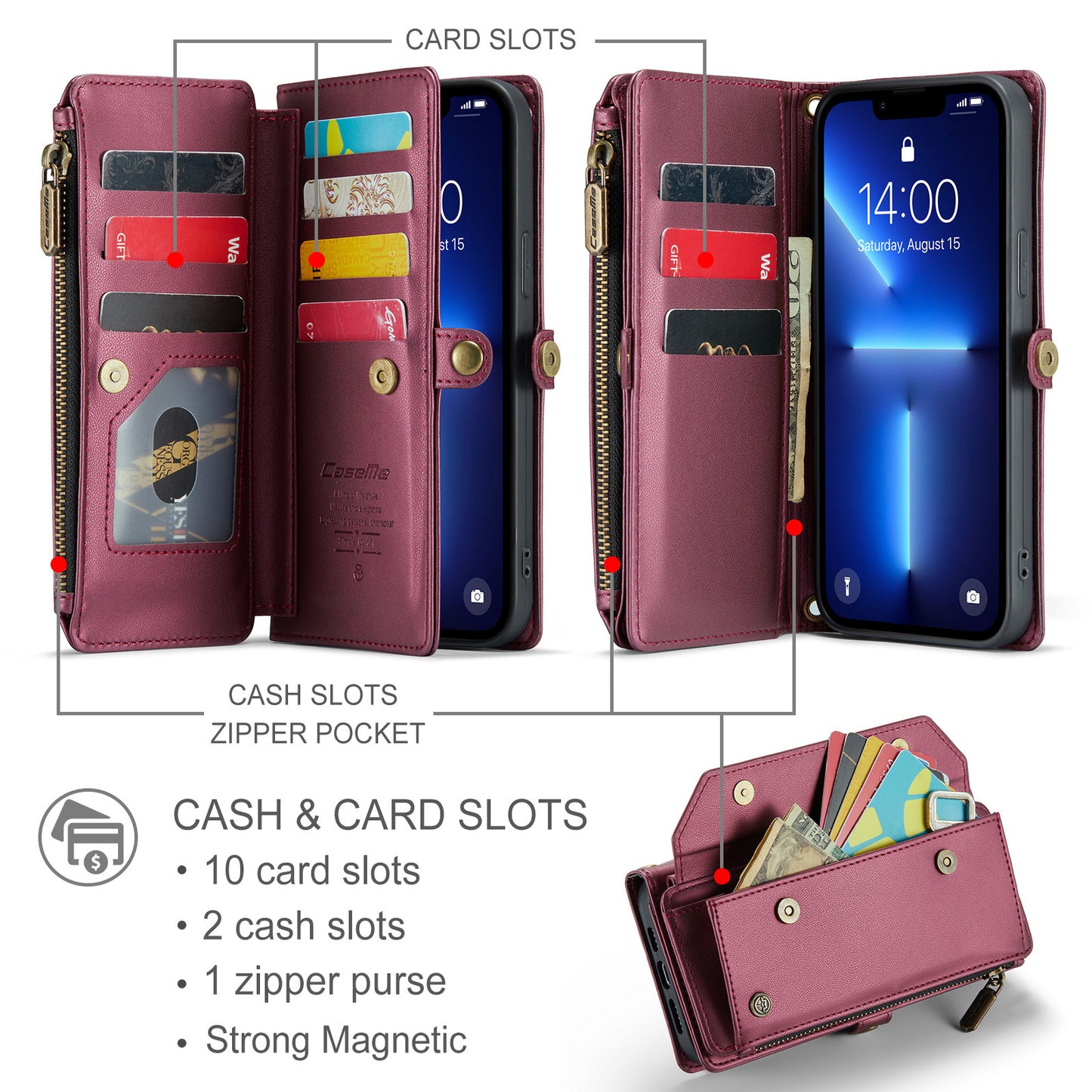 Mobile Phone Leather Case