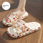 Women's Summer Cute Cartoon Printed Home Slippers