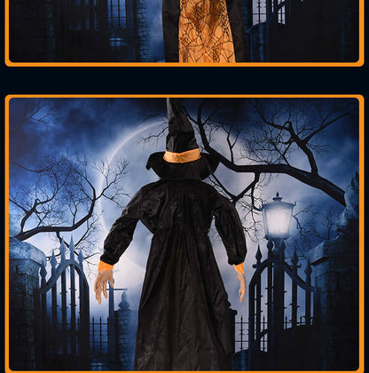 Halloween Voice-Activated Witch Ghost Toy for Outdoor Decor