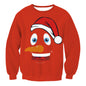 Autumn Winter Santa Elf Christmas Sweater Pullover