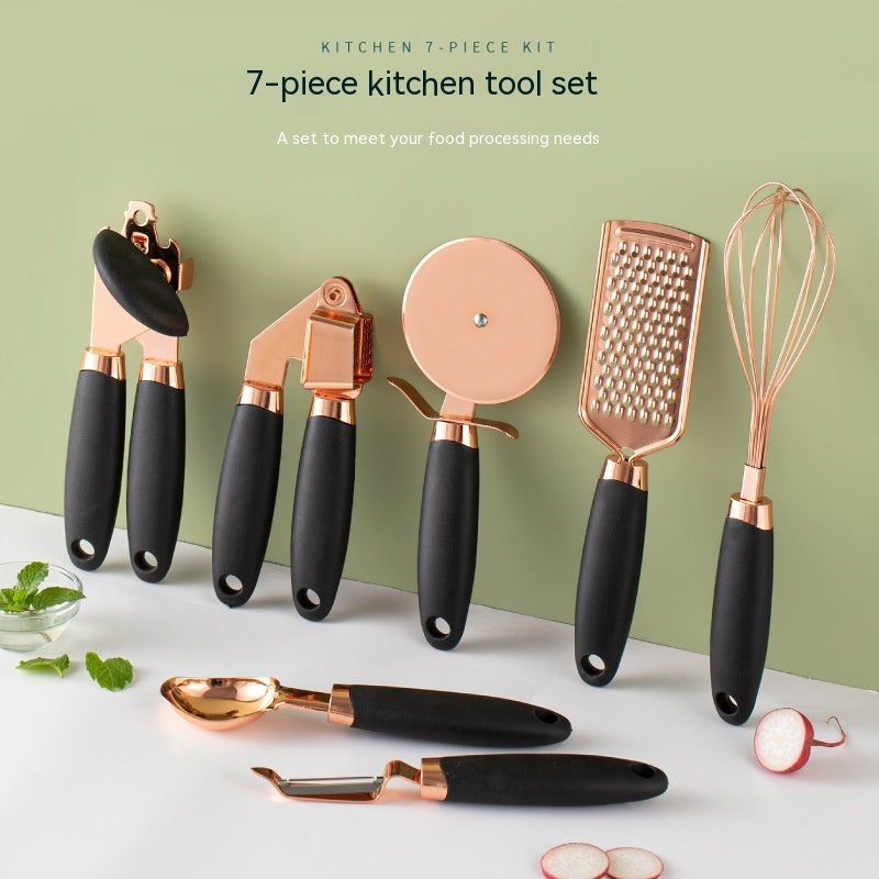 Copper-Plated Peeler Set for Household Use