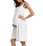 Striped Maternity Dress - PureSelect