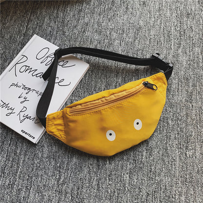 Children's Single-shoulder Waist Bag Funny Pattern