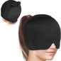 Migraine Relief Hat Ice Pack Headache Relief Gel Eye Mask