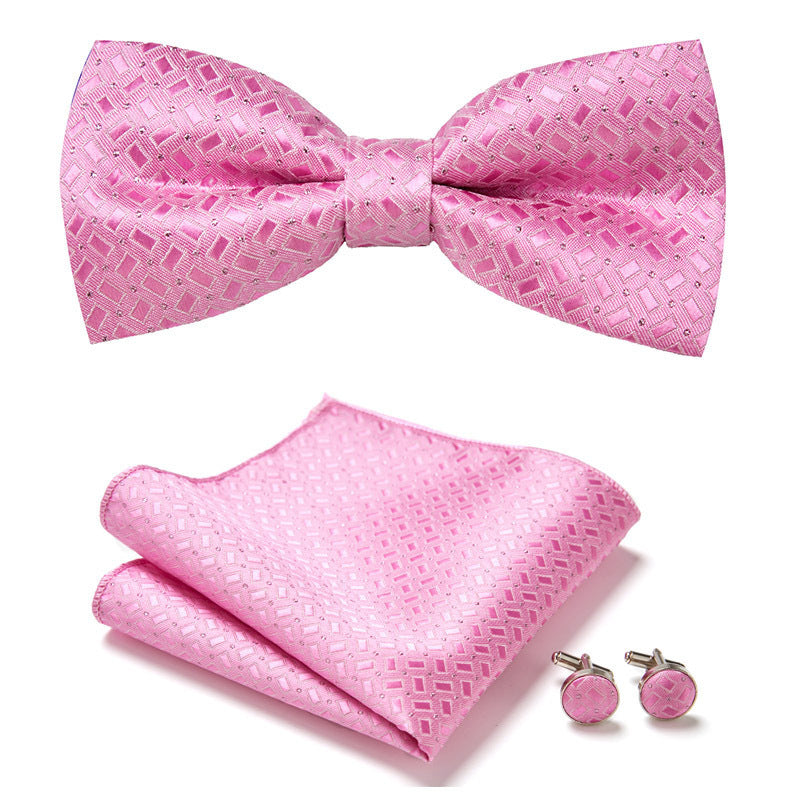 Three Piece Set Of Stylish Bow Ties