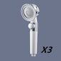 Pressurized Shower Sprinkler Head Household Shower Rain Shower Water Heater Hose Shower Head Shower Bracket Set