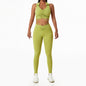 Fashion Gym Drawstring Lapel Sports Outfit for Women