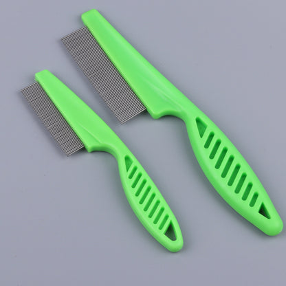 Fine-Toothed Flea Comb for Dogs & Cats