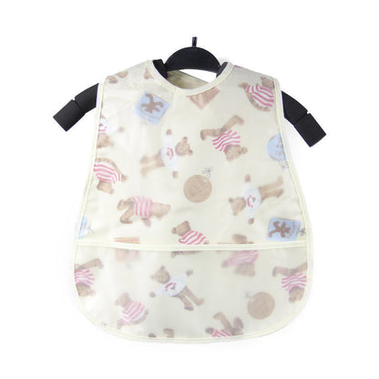 Waterproof Baby Bib and Painting Apron for Boys and Girls