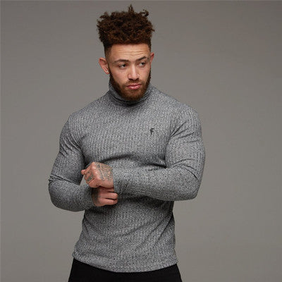 Doctor Muscle Spring Fitness Long Sleeve Training Shirt for Men