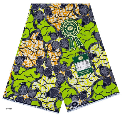 Printed Super Wax Fabric African