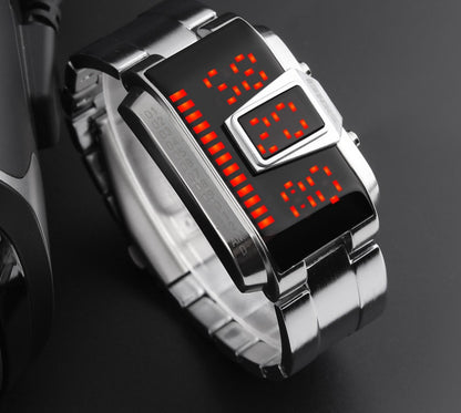 Men's trendy watches waterproof personality creativity