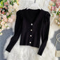 V-Neck Cardigan Sweater for Women