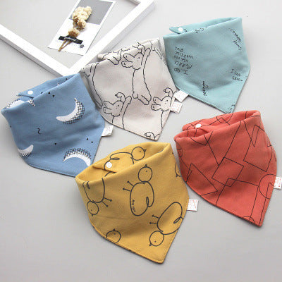 Baby saliva towel