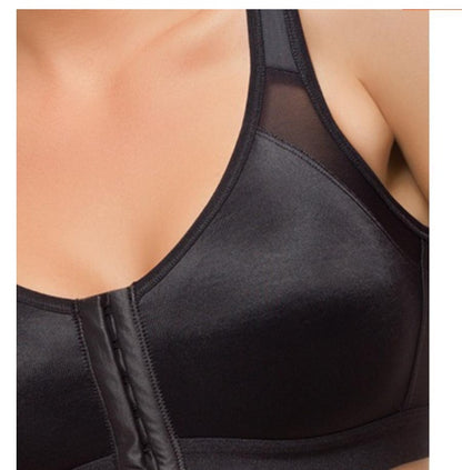 Plus Size Front Button Sports Bras for Women – No Steel Design