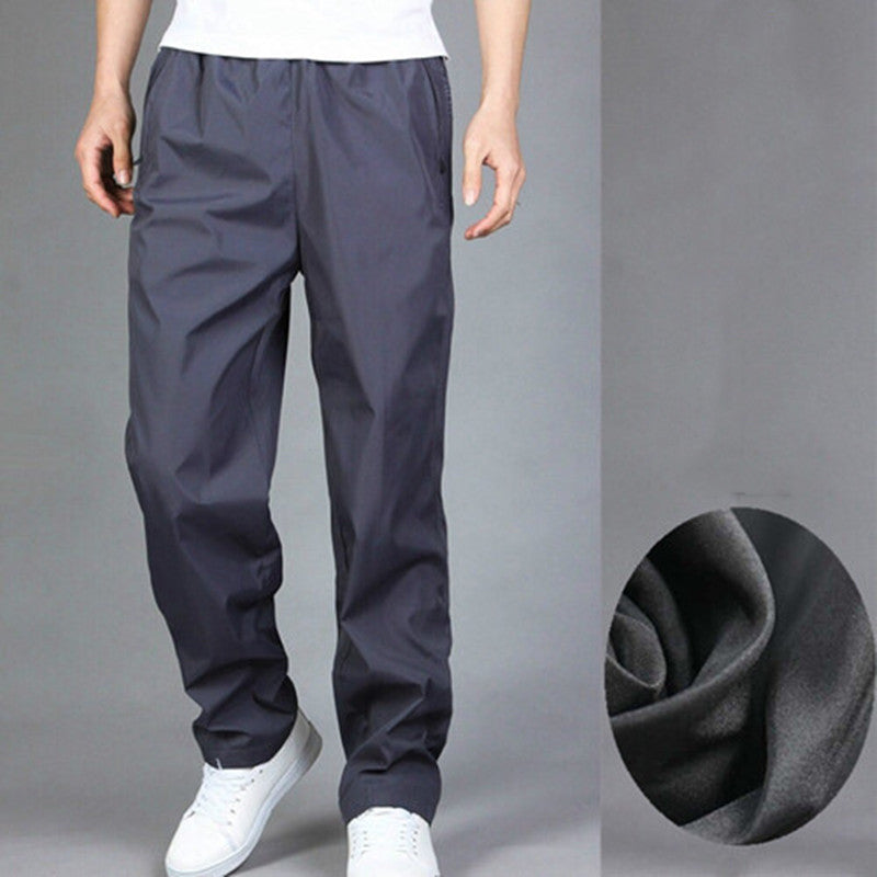 Men's Breathable Casual Plus Cashmere Sweatpants – Warmth and Comfort Combined