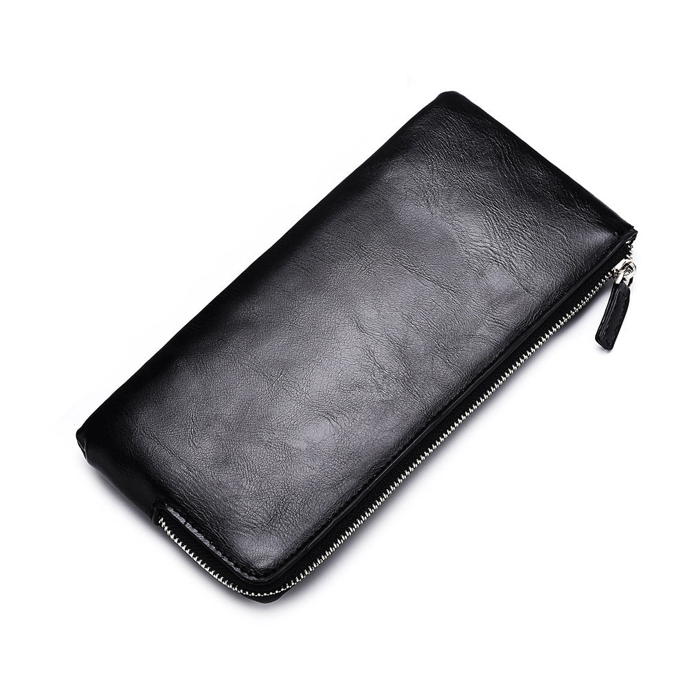 Men's Long Leather Wallet