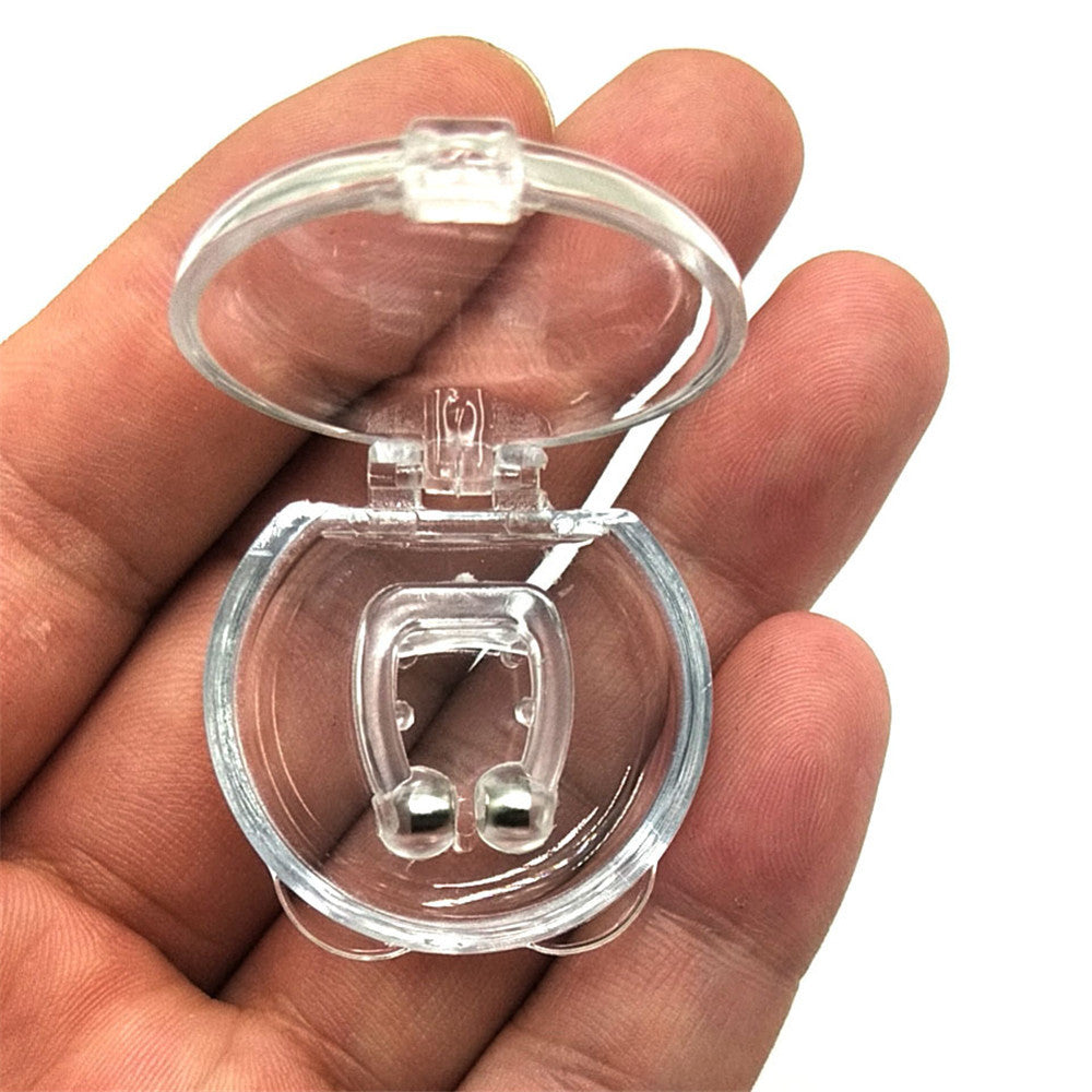 Magnetic Anti-Snore Silicone Nose Clip