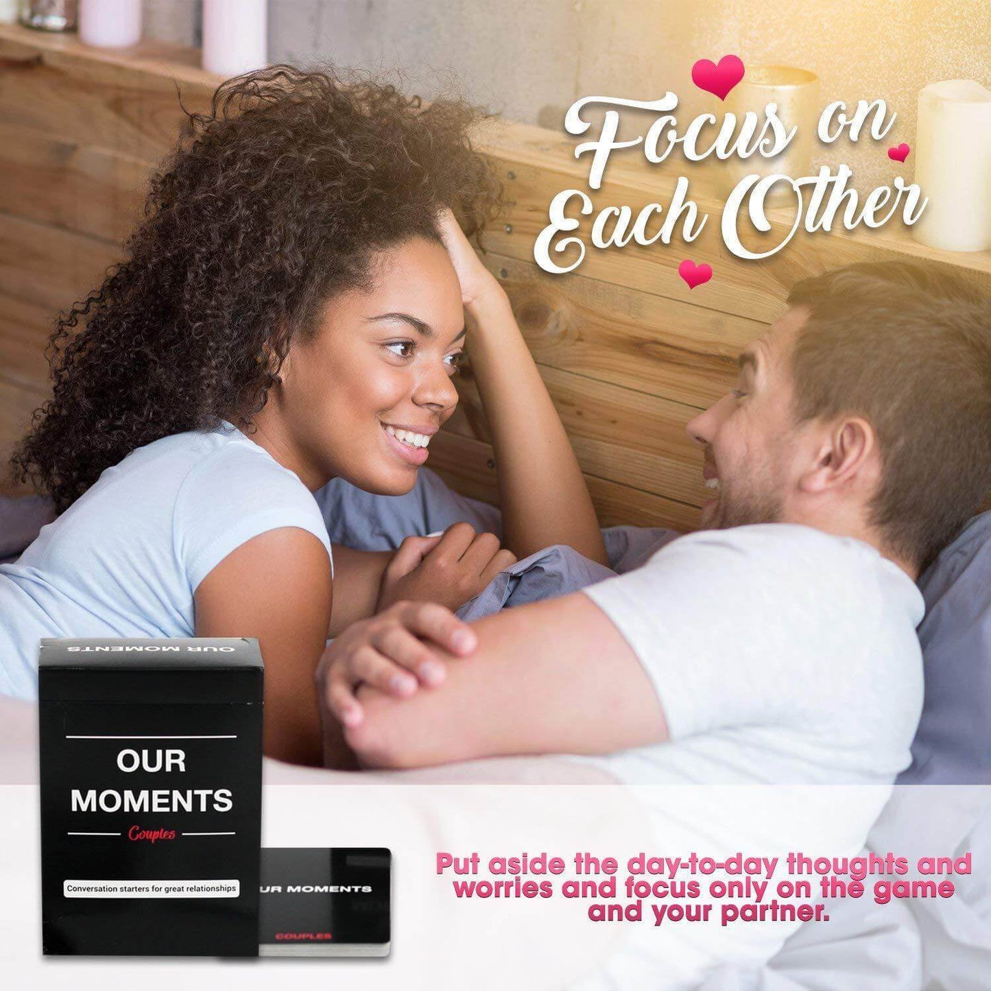 Our Moments Couples Desktop Cards – Fun Conversation Starters for Great Relationships