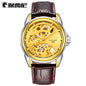 Pausini Men's Automatic Mechanical Watches – Korean Business Style with Hollow Waterproof Design, Perfect for Gifting