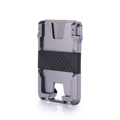 Sleek Aluminum Alloy Wallet – Lightweight and Durable Design