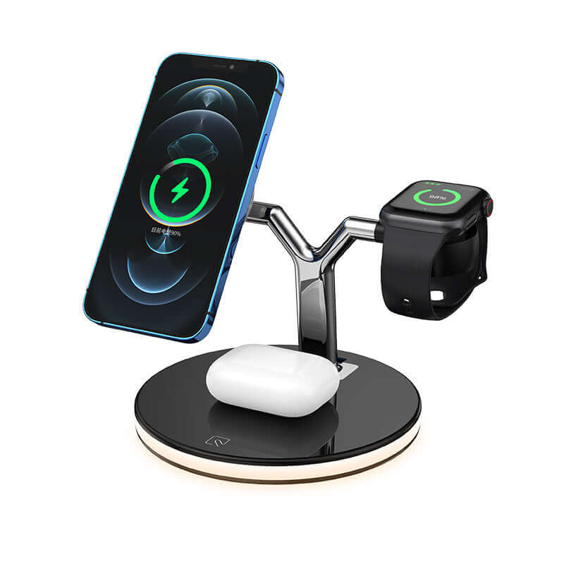 3-in-1 Magnetic Wireless Charger for Apple Devices