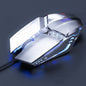 Colorful RGB Breathing Light Silent Gaming Mouse