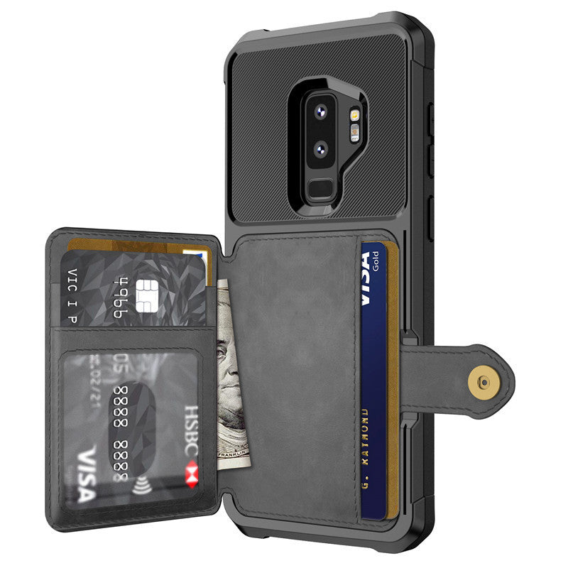 Luxury PU Leather Wallet Flip Case - PureSelect