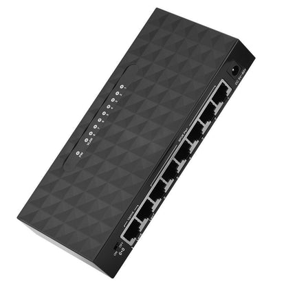 Mini LAN PoE Ethernet Network Desktop Switch with 8 Ports