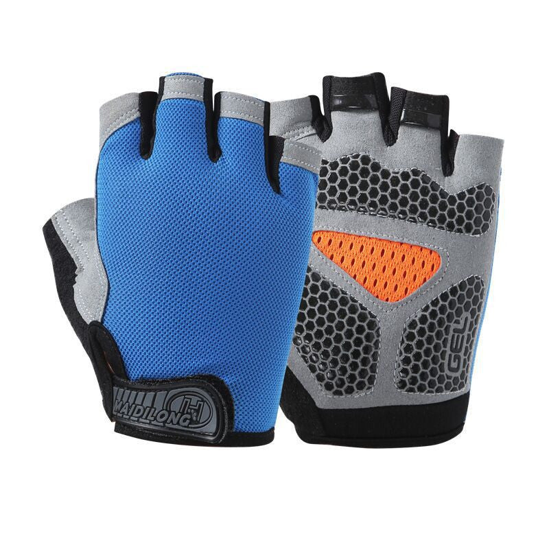 Half Finger Fitness Gloves for Weightlifting and Cycling - PureSelect