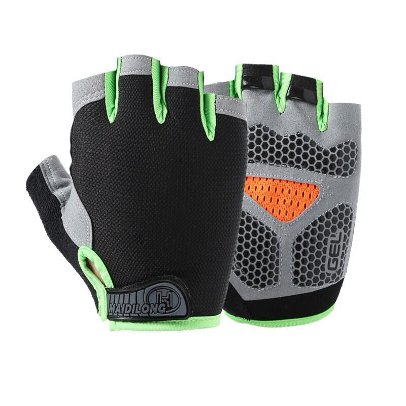 Half Finger Fitness Gloves for Weightlifting and Cycling - PureSelect