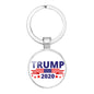 Trump Election Time Gem Keychain Pendant