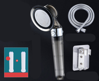 Pressurized Shower Nozzle Small Waist Shower Household Shower Single Head Set