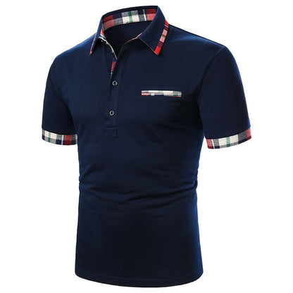 Men's Short Sleeve Polo Shirt – Stylish Comfort for Casual and Smart Looks