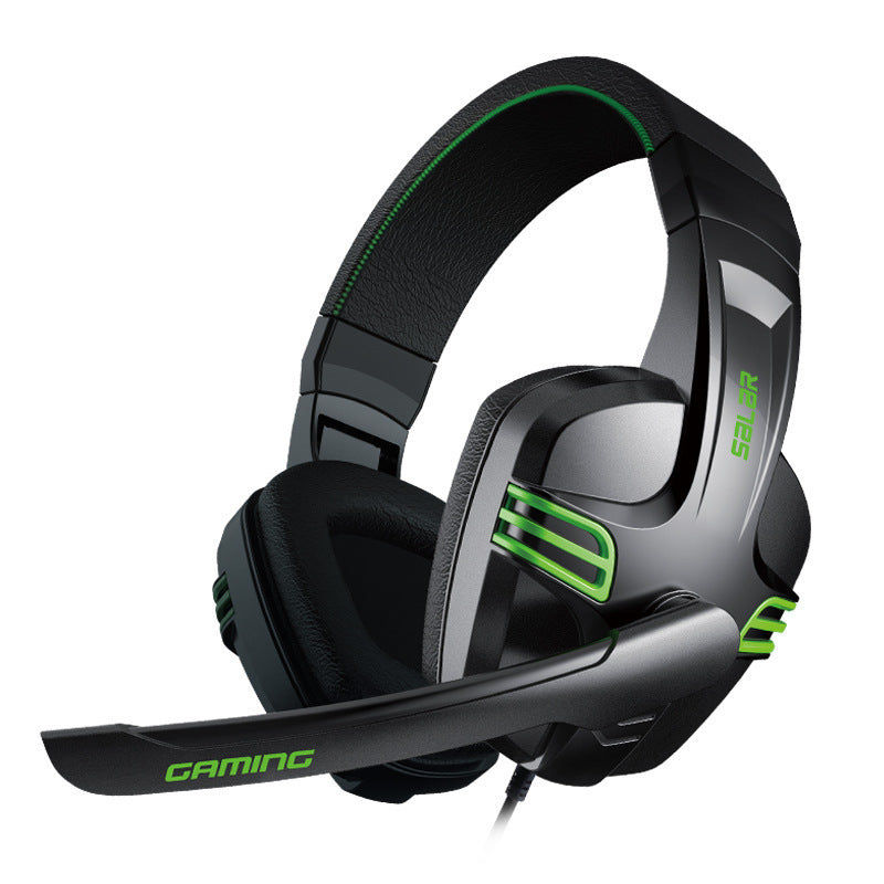 Subwoofer Gaming Headset with Microphone for Computer