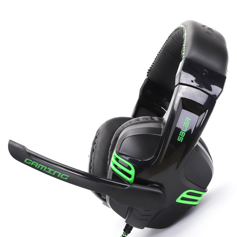 Subwoofer Gaming Headset with Microphone for Computer