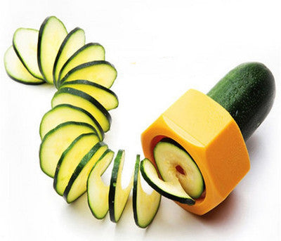 Spiral Knife Vegetable Cutter – Perfect for Creative Cucumber Slicing