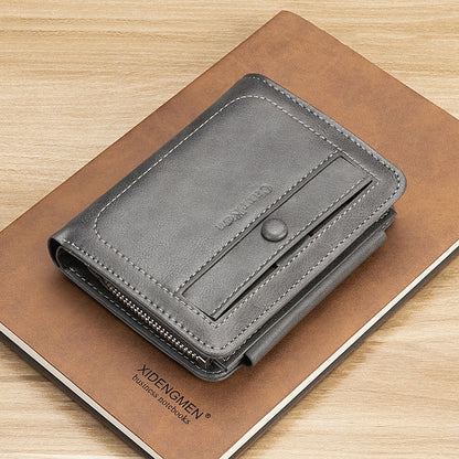 Retro Trifold Men's Wallet