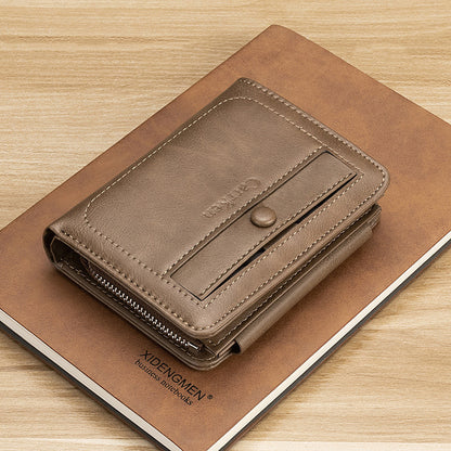 Retro Trifold Men's Wallet