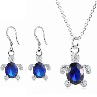 Korean Trendy Turtle Necklace Set – Personalized Jewelry Gifts for Women