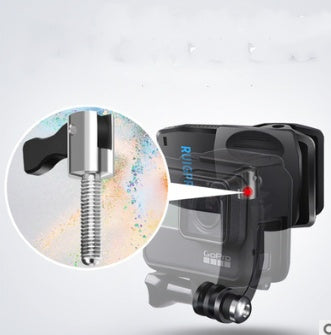 60-Degree Rotation Backpack Clip Clamp for GoPro Hero Series and Xiaomi Yi