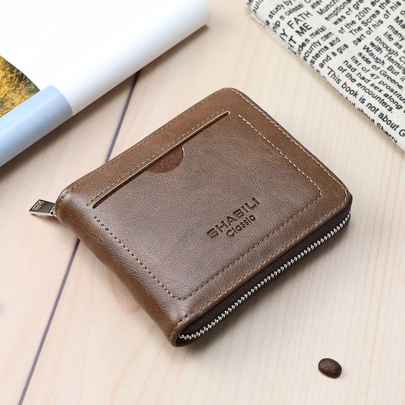 Men's Card Wallet, Short Classic Fashion Casual Wallet