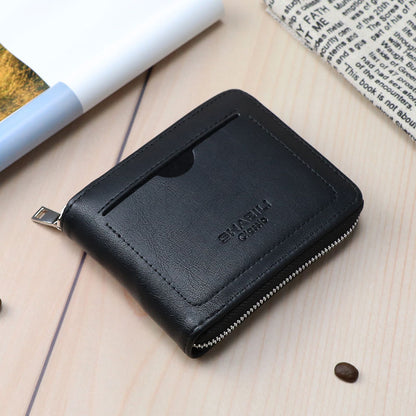 Men's Card Wallet, Short Classic Fashion Casual Wallet