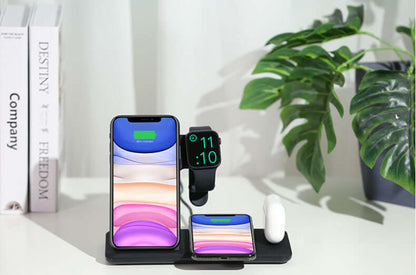 Wireless Charging 15W Charger Watch Three-in-one Wireless Charger