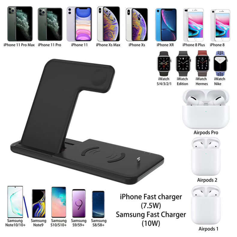 Wireless Charging 15W Charger Watch Three-in-one Wireless Charger